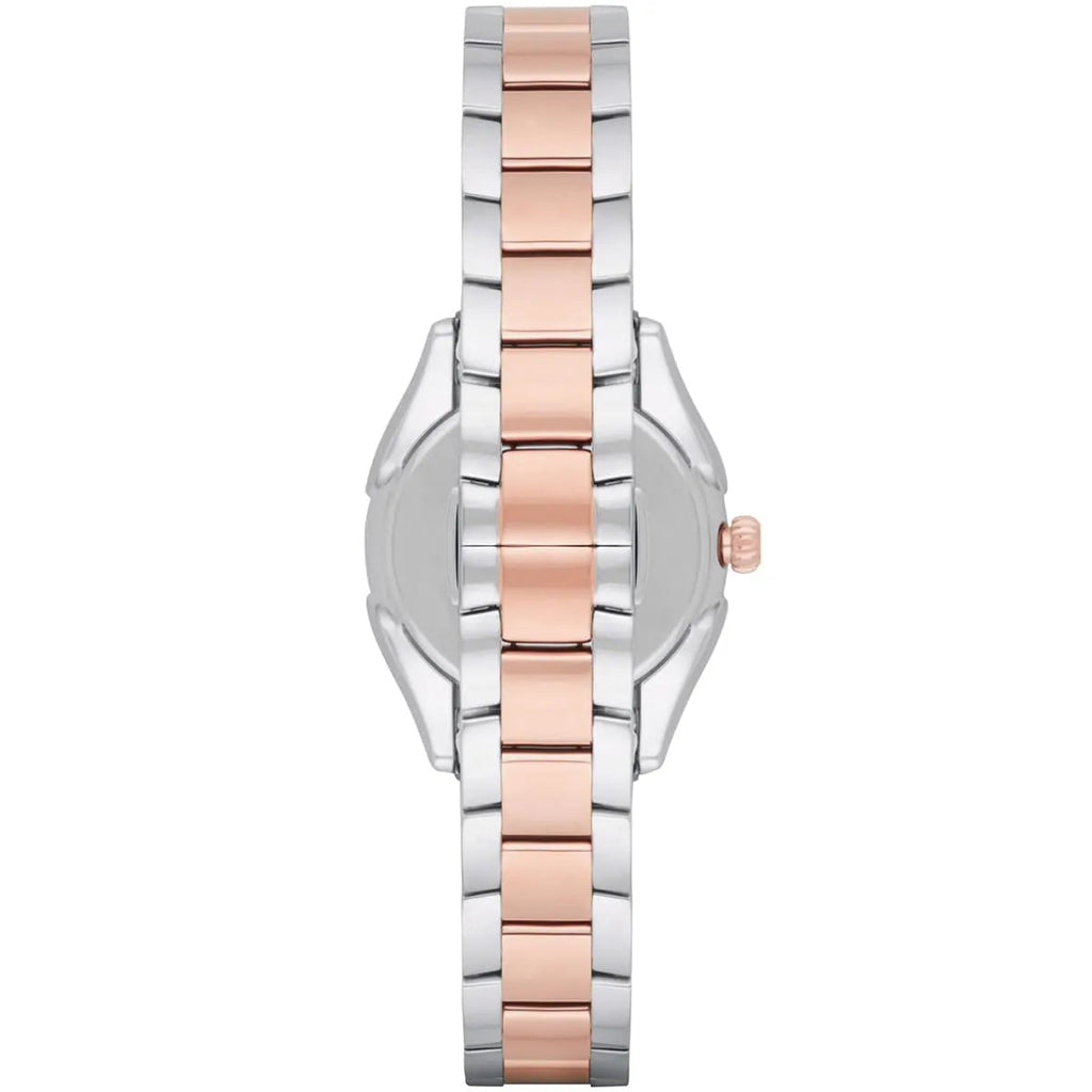 Emporio Armani Analog White Dial Two Tone Steel Strap Watch For Women - AR11029 Buy Now By Emporio Armani