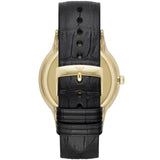 Emporio Armani Renato Quartz Grey Dial Black Leather Strap Watch For Men - AR11049 Buy Now By Emporio Armani