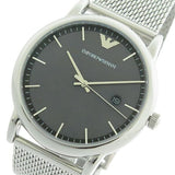 Emporio Armani Luigi Quartz Grey Dial Silver Mesh Bracelet Watch For Men - AR11069 Buy Now By Emporio Armani