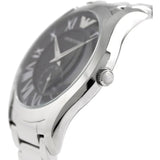 Emporio Armani Valente Quartz Black Dial Silver Steel Strap Watch For Men - AR11086 Buy Now By Emporio Armani