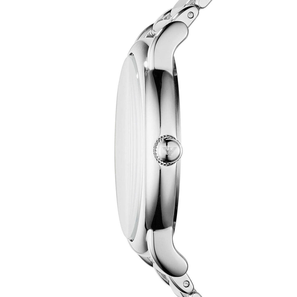 Emporio Armani Luigi Blue Dial Silver Steel Strap Watch For Men - AR11089 Buy Now By Emporio Armani