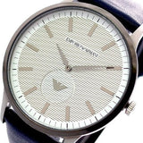 Emporio Armani Renato White DIal Blue Leather Strap Watch For Men - AR11119 Buy Now By Emporio Armani