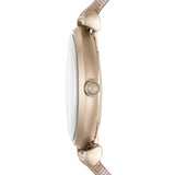 Emporio Armani Analog Grey Dial Pink Leather Strap Watch For Women - AR11126 Buy Now By Emporio Armani