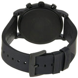 Emporio Armani Luigi Chronograph Black Dial Black Leather Strap Watch For Men - AR11133 Buy Now By Emporio Armani