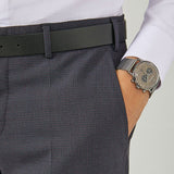 Emporio Armani Aviator Brown Dial Grey Mesh Bracelet Watch For Men - AR11141 Buy Now By Emporio Armani