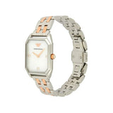 Emporio Armani Gianni T Bar Mother of Pearl Dial Two Tone Steel Strap Watch For Women - AR11146 Buy Now By Emporio Armani