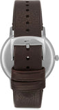 Emporio Armani Kappa Quartz Black Dial Brown Leather Strap Watch For Men - AR11153 Buy Now By Emporio Armani