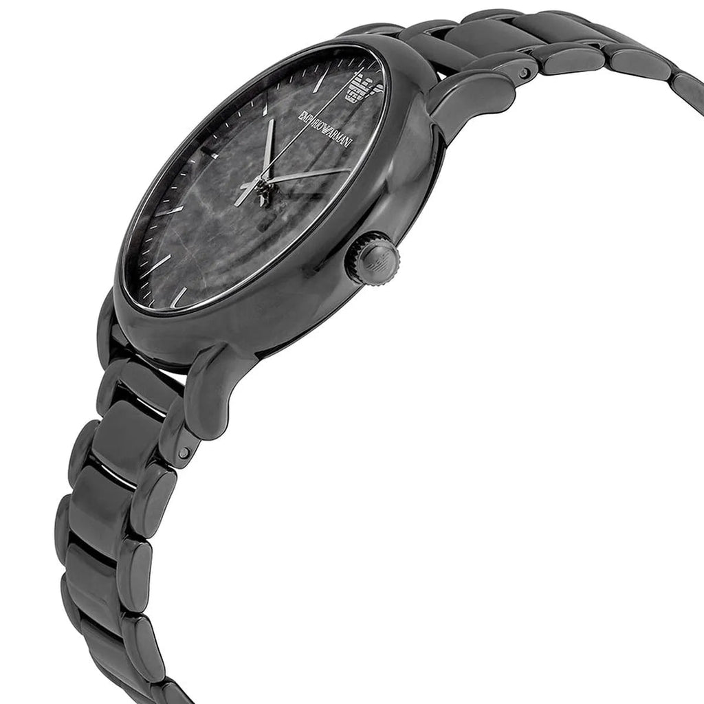 Emporio Armani Luigi Analog Grey Dial Grey Steel Strap Watch For Men - AR11155 Buy Now By Emporio Armani