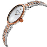 Emporio Armani Modern Slim Analog Mother of Pearl Dial Two Tone Steel Strap Watch For Women - AR11157 Buy Now By Emporio Armani