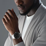 Emporio Armani Renato Quartz Black Dial Silver Steel Strap Watch For Men - AR11181 Buy Now By Emporio Armani