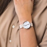 Emporio Armani Arianna Mother of Pearl Dial Pink Leather Strap Watch For Women - AR11199 Buy Now By Emporio Armani