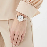 Emporio Armani Arianna Mother of Pearl Dial Pink Leather Strap Watch For Women - AR11199 Buy Now By Emporio Armani