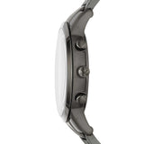 Emporio Armani Renato Chronograph Blue Dial Grey Steel Strap Watch For Men - A11215 Buy Now By Emporio Armani