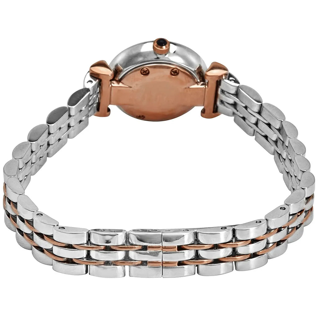 Emporio Armani Gianni T Bar Quartz Blue Dial Two Tone Steel Strap Watch For Women - AR11222 Buy Now By Emporio Armani