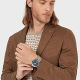 Emporio Armani Minimalist Quartz Green Dial Silver Mesh Bracelet Watch For Men - AR11578 Buy Now By Emporio Armani