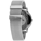 Emporio Armani Luigi Analog Black Dial Silver Mesh Bracelet Watch For Men - AR11272 Buy Now By Emporio Armani