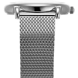 Emporio Armani Luigi Analog Black Dial Silver Mesh Bracelet Watch For Men - AR11272 Buy Now By Emporio Armani