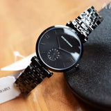 Emporio Armani Gianni T Bar Analog Black Dial Black Steel Strap Watch For Men - AR11299 Buy Now By Emporio Armani