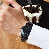 Emporio Armani Gianni T Bar Analog Black Dial Black Steel Strap Watch For Men - AR11299 Buy Now By Emporio Armani