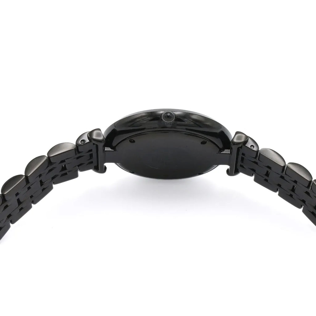 Emporio Armani Gianni T Bar Analog Black Dial Black Steel Strap Watch For Men - AR11299 Buy Now By Emporio Armani