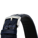 Emporio Armani Gianni T Bar Quartz Blue Dial Blue Leather Strap Watch For Men - AR11300 Buy Now By Emporio Armani