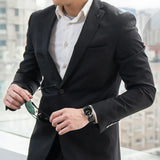 Emporio Armani Aviator Quartz Black Dial Black Leather Strap Watch For Men - AR11336 Buy Now By Emporio Armani