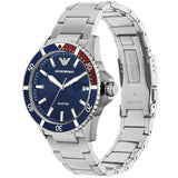 Emporio Armani Diver Quartz Blue Dial Silver Steel Strap Watch For Men - AR11339 Buy Now By Emporio Armani