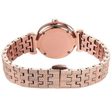 Emporio Armani Gianni T Bar Quartz Rose Gold Dial Rose Gold Steel Strap Watch For Women - AR11342 Buy Now By Emporio Armani