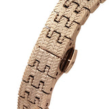 Emporio Armani Gianni T Bar Quartz Rose Gold Dial Rose Gold Steel Strap Watch For Women - AR11342 Buy Now By Emporio Armani