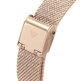 Emporio Armani Joy Quartz Rose Gold Dial Rose Gold Mesh Bracelet Watch For Women - AR11347 Buy Now By Emporio Armani