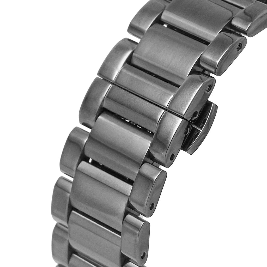 Emporio Armani Giovanni Chronograph Blue Dial Grey Steel Strap Watch For Men - AR11348 Buy Now By Emporio Armani