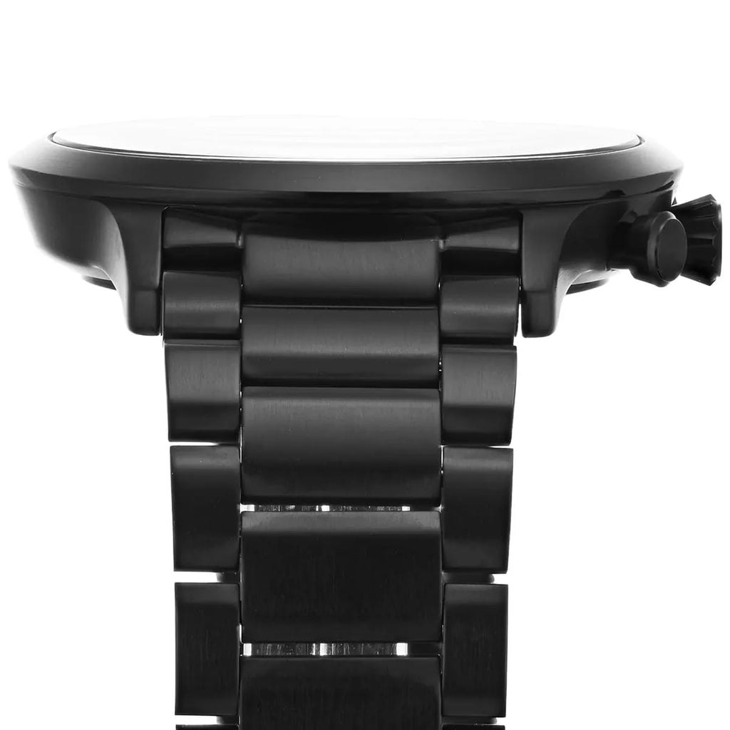 Emporio Armani Giovanni Chronograph Black Dial Black Steel Strap Watch For Men - AR11349 Buy Now By Emporio Armani