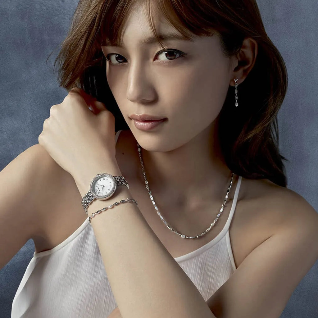 Emporio Armani Rosa Quartz White Dial Silver Steel Strap Watch For Women - AR11354 Buy Now By Emporio Armani