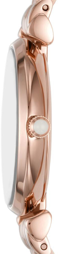 Emporio Armani Gianni T Bar Quartz Mother of Pearl Dial Rose Gold Steel Strap Watch For Women - AR11385 Buy Now By Emporio Armani