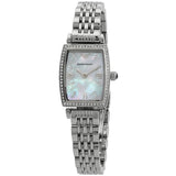 Emporio Armani Gianni T-Bar Quartz White Dial Silver Steel Strap Watch For Women - AR11405 Buy Now By Emporio Armani