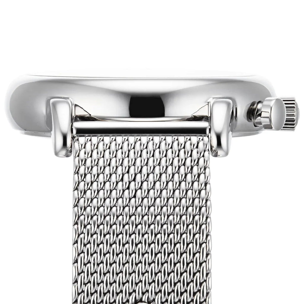 Emporio Armani Luigi Chronograph Quartz Black Dial Silver Mesh Bracelet Watch For Men - AR11429 Buy Now By Emporio Armani