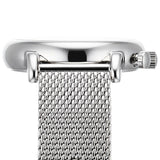 Emporio Armani Luigi Chronograph Quartz Black Dial Silver Mesh Bracelet Watch For Men - AR11429 Buy Now By Emporio Armani