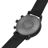 Emporio Armani Luigi Analog Black Dial Black Leather Strap Watch For Men - AR11450 Buy Now By Emporio Armani