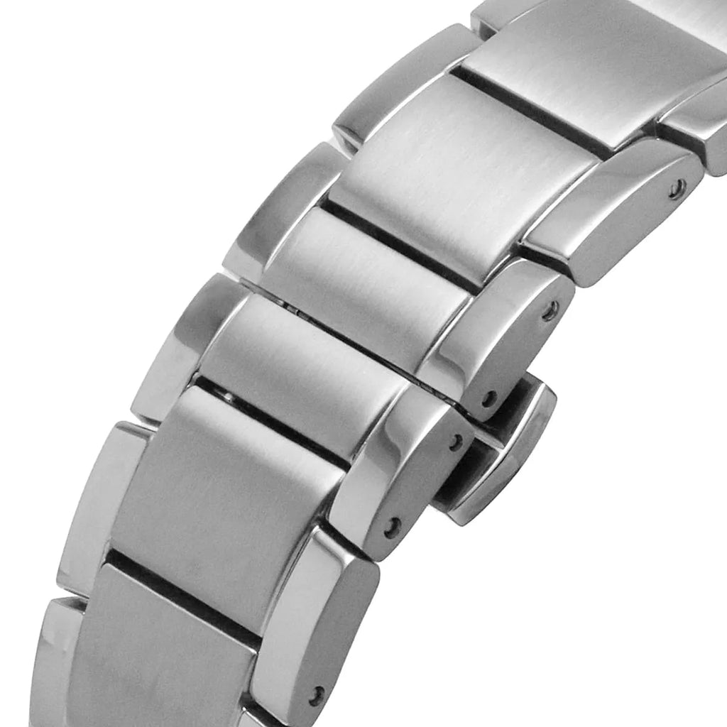 Emporio Armani Renato Chronograph Blue Dial Silver Steel Strap Watch For Men - AR11458 Buy Now By Emporio Armani