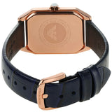 Emporio Armani Gianni T Bar Quartz Mother of Pearl Dial Blue Leather Strap Watch For Women - AR11466 Buy Now By Emporio Armani