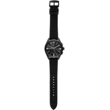 Emporio Armani Claudio Chronograph Black Dial Black Leather Strap Watch For Men - AR11483 Buy Now By Emporio Armani