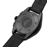 Emporio Armani Claudio Chronograph Black Dial Black Leather Strap Watch For Men - AR11483 Buy Now By Emporio Armani