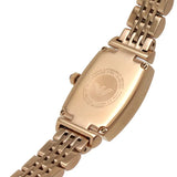 Emporio Armani Two Hand Diamonds Burgundy Dial Rose Gold Steel Strap Watch For Women - AR11488 Buy Now By Emporio Armani