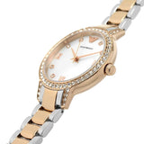 Emporio Armani Cleo Mother of Pearl Dial Two Tone Steel Strap Watch For Women - AR11499 Buy Now By Emporio Armani