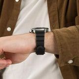 Emporio Armani Diver Chronograph Black Dial Black Silicon Strap Watch For Men - AR11515 Buy Now By Emporio Armani