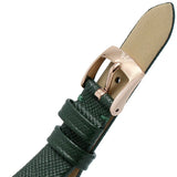 Emporio Armani Pro Planet Analog Silver Dial Green Leather Strap Watch For Women - AR11517 Buy Now By Emporio Armani