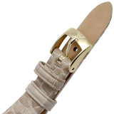 Emporio Armani Gianni T Bar Crystals Silver Dial Brown Leather Strap Watch For Women - AR11518 Buy Now By Emporio Armani