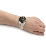 Emporio Armani Paolo Chronograph Grey Dial Two Tone Steel Strap Watch For Men - AR11527 Buy Now By Emporio Armani