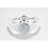 Emporio Armani Chronograph Ceramic White Dial Watch For Women - AR1403 Buy Now By Emporio Armani