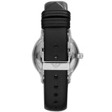 Emporio Armani Classic Quartz Black Dial Black Leather Strap Watch For Women - AR1600 Buy Now By Emporio Armani